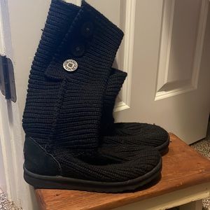 Classic Ugg Cardy boots, knee high, size 7.